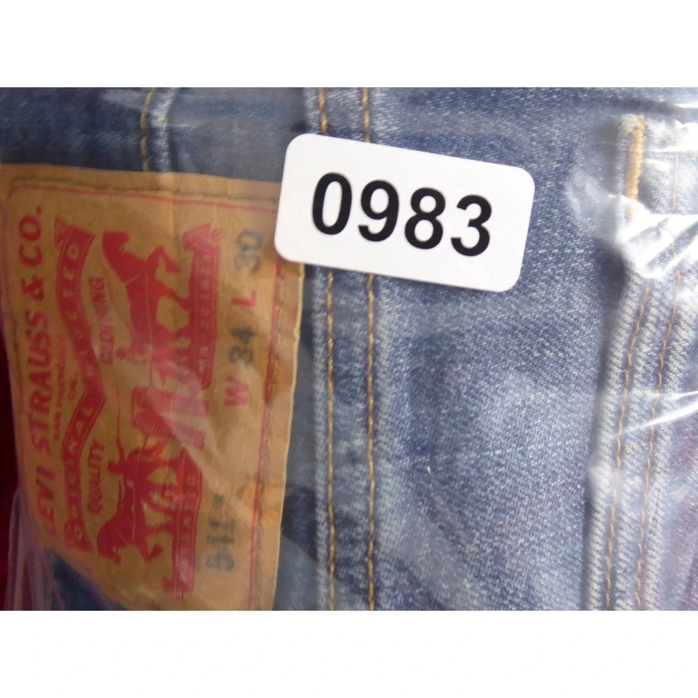 Levis 541 Athletic Taper Jeans Mens 34 Blue Medium Wash Denim 34x27.5